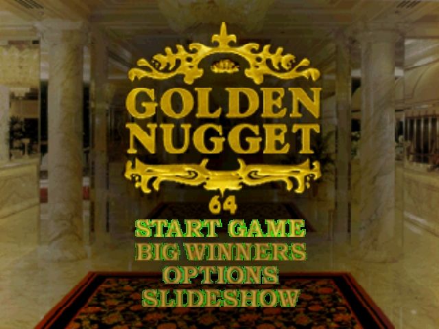 Golden Nugget 64 screenshot 4 for Nintendo 64